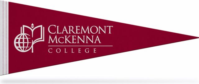Claremont McKenna College 9" x 24" Pennant