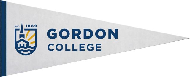 Gordon College 12"X30" Full Color Pennant