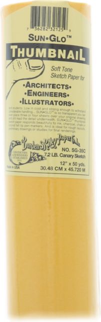 SKETCH ROLL 12X50 CANARY