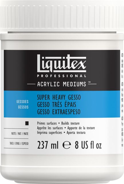 Super Heavy Body Gesso 8 Oz