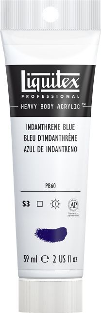 Heavy Body Acrylic 2oz Indanthrene Blue