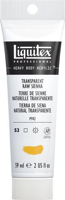 Heavy Body Acrylic 2oz Transparent Raw Siena