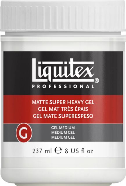 MATTE SUPER HEAVY GEL MEDIUM 8OZ