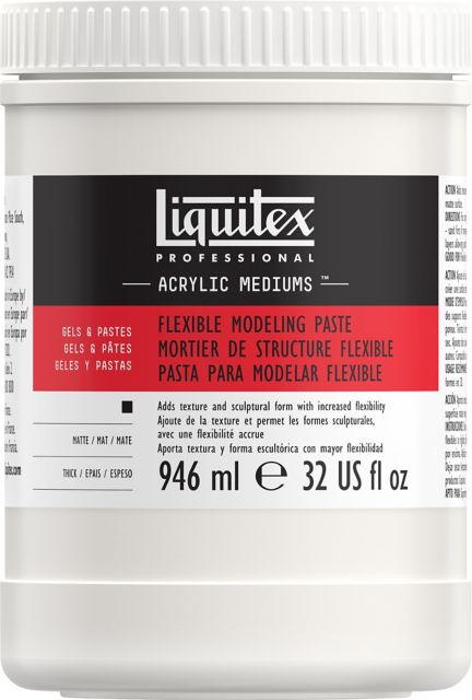 FLEXIBLE MODELING PASTE 32 OZ