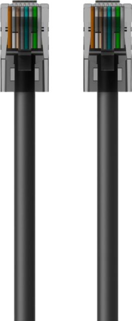 Cat.6 UTP Patch Network Cable, 16.4', Black