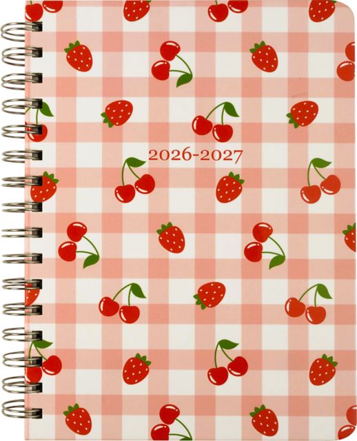 Agenda 26-27 Cherry Gingham