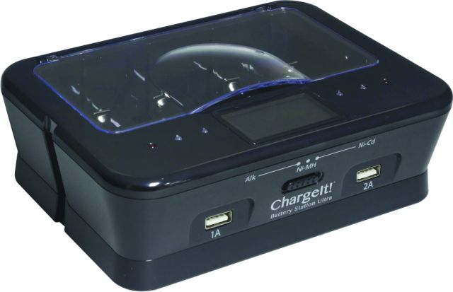 ChargeIt Standard Alkaline Battery Box Blk