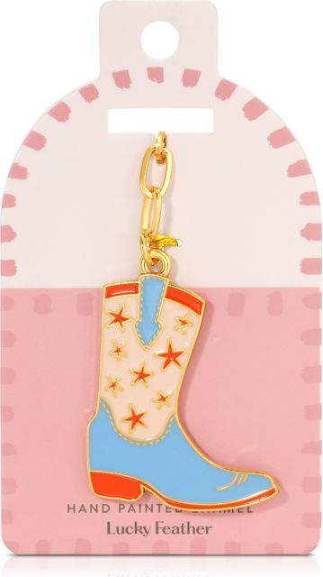 Enamel Bag Charm / kc cowboy