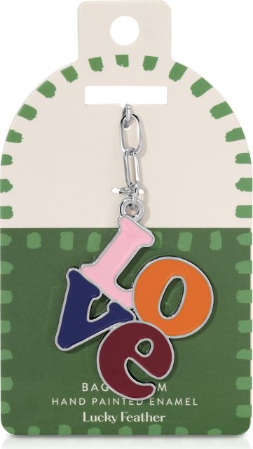 L O V E BAG CHARM