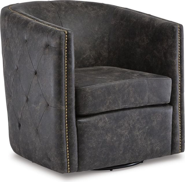 Signature Design by Ashley Brentlow Swivel Accent Chair