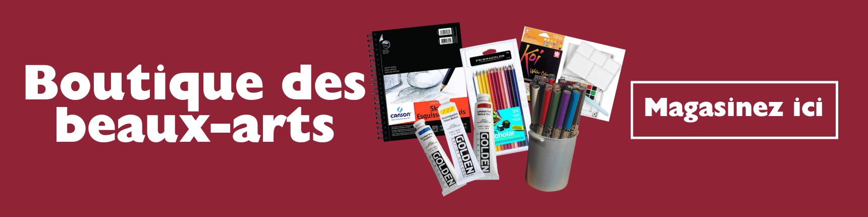 Boutique des beaux-arts