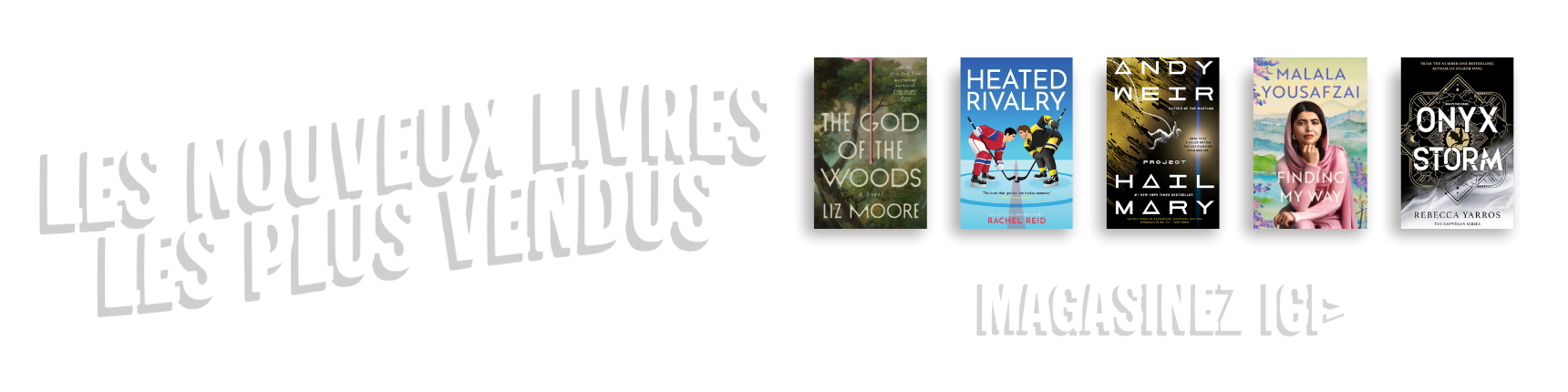Les Nouveux Livres Les Plus Vendus. Magasinez ici