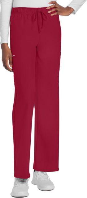 Unisex Mid-Rise Drawstring Straight Leg Scrub Pants EXTENDED SIZES
