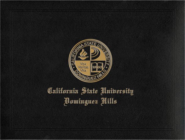 California State University at Dominguez Hills Diploma Cover