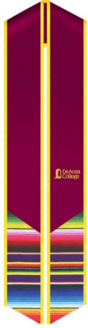Ethnic Stole - Latinx /De Anza logo (SERAPE)