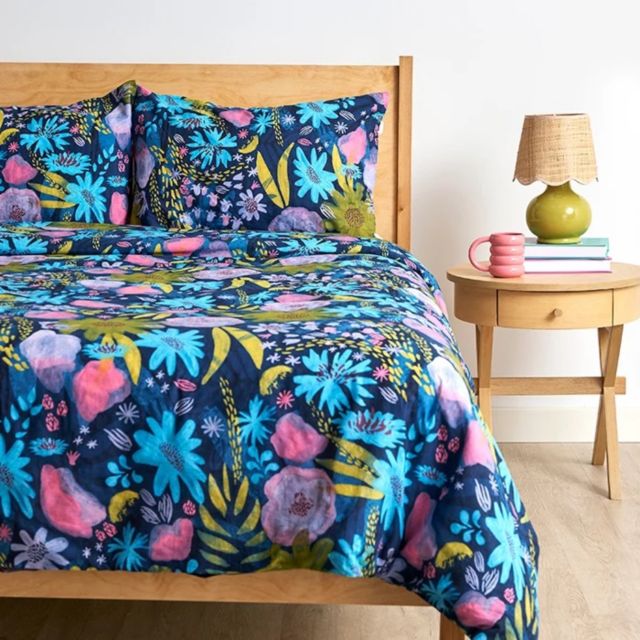 Twilight Flora Duvet Cover