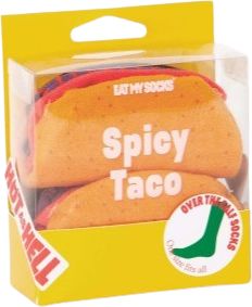 EAT MY SOCKS SPICY TACO