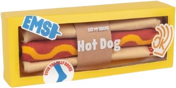 EAT MY SOCKS HOT DOG