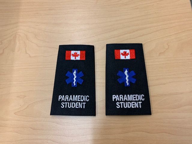 PARA STDNT EPAULET/BLACK/1SIZ/