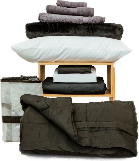 ESSNTL BEDDING BUNDLE-BLACK
