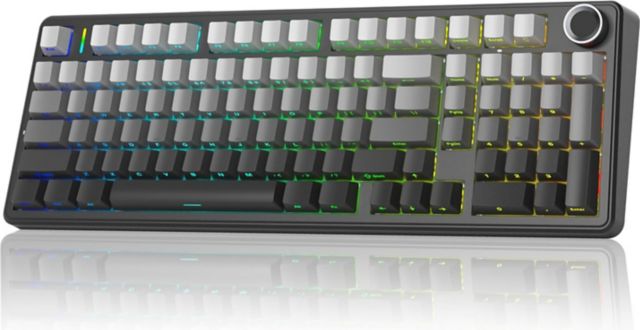 AULA F99Pro Wireless Mechanical Keyboard - Black Gradient - ONLINE ONLY