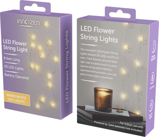 Flower led lights wire