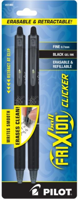 Pilot Frixion Ball Frixion Ball Erasable Pens - Black