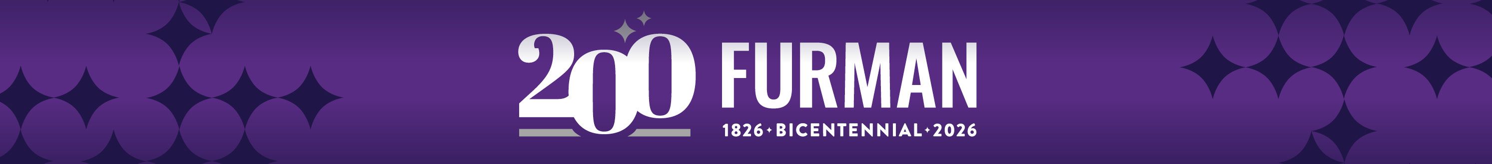 200 Furman. 1826 Bicentennial 2026