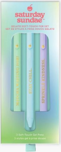 Saturday Sundae Gelato Pen Set
