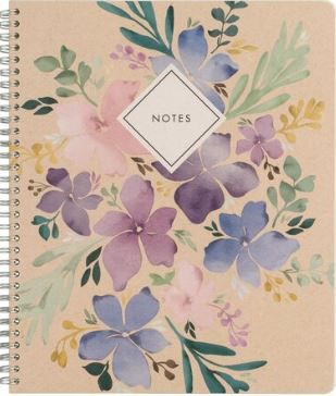 GREENPATH MED FLORAL NOTEBOOK