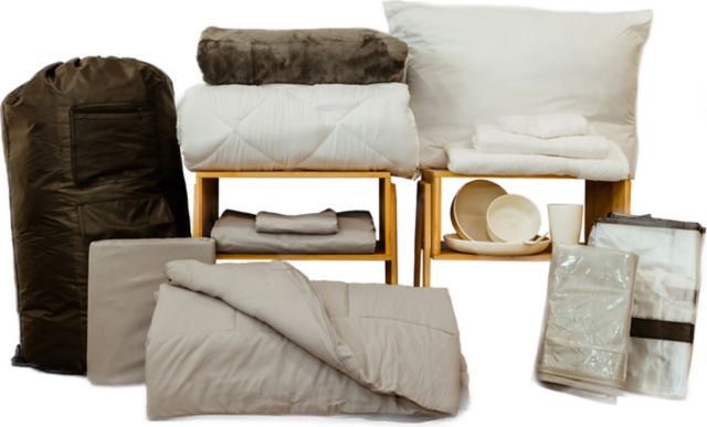 CAN DLX BEDDING BUNDLE-GREY