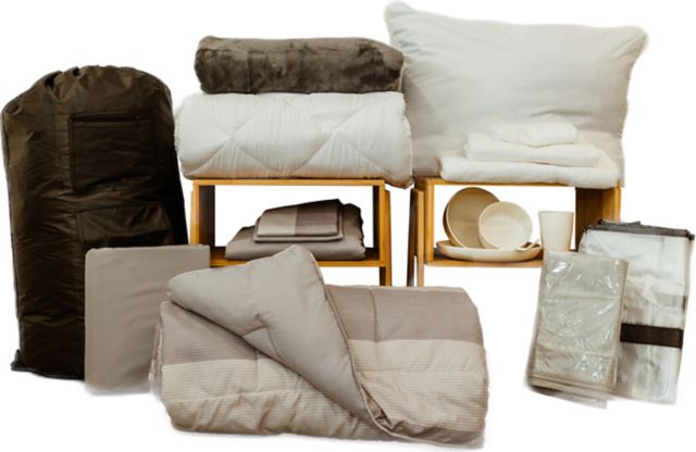 CAN DLX BEDDING BUNDLE-GRY STR