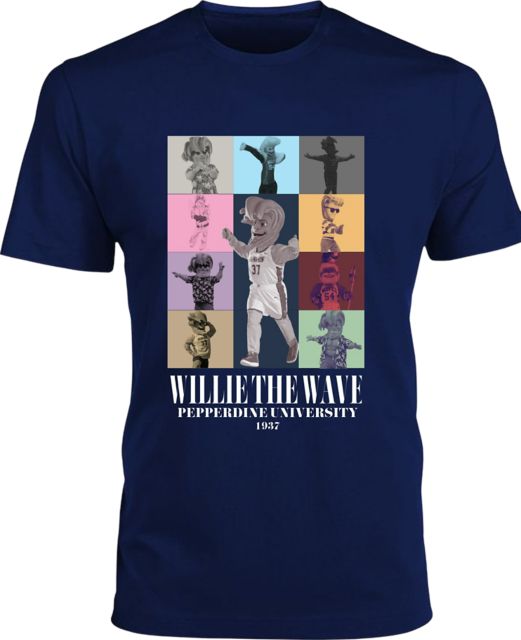 Pepperdine University Willie the Wave Short Sleeve T-Shirt