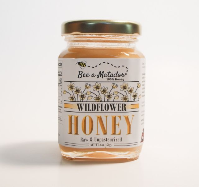 Bee a Matador Wildflower Honey 6 oz.