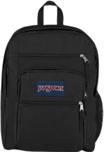 JanSport Big Student 17.5 Backpack - Black: Fits 15" Laptops