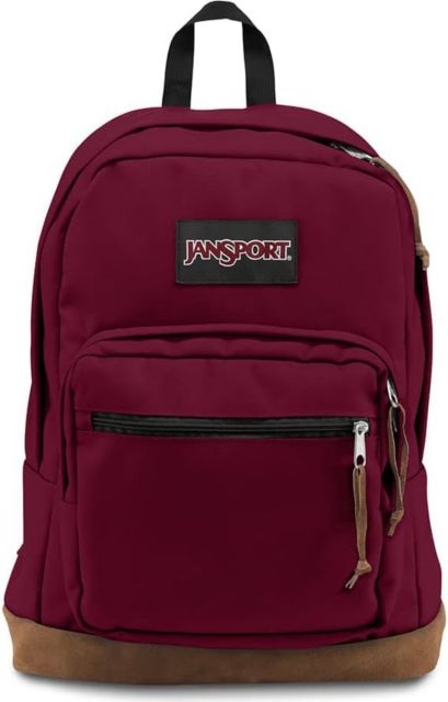 BKPK RIGHT PACK RUSSET RED