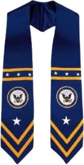 JOSTENS NAVY STOLE