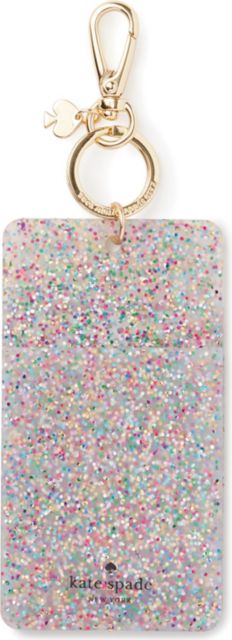 KS ID CLIP GOLD GLITTER