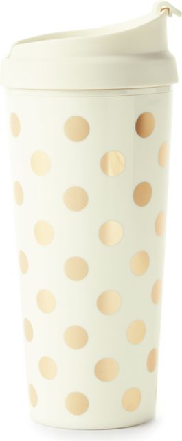 KS THERMAL MUG 16OZ GOLD DOT