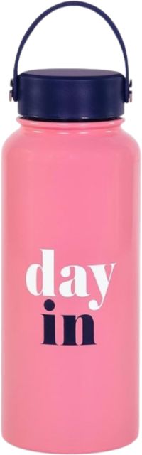 TUMBLER WITH STRAW NEON