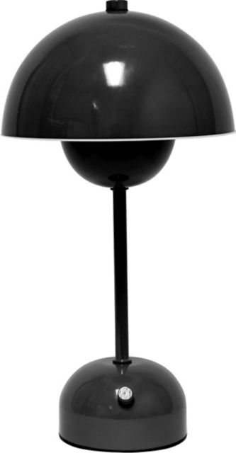 Simple Designs 11.8 Mushroom Magic Dimming LED Touch Stick Lamp, Portable & Rechargeable