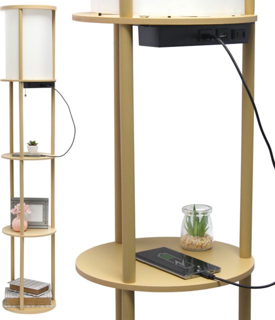 62.5IN FL LMP 2 USB 1 OUTL TAN