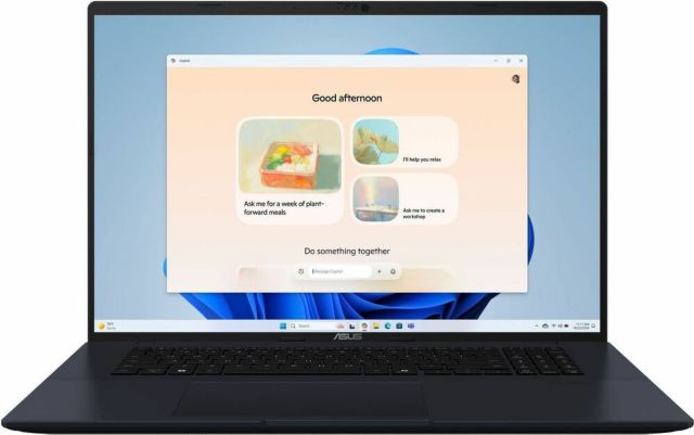 ASUS VIVOBOOK 18.4'' Notebook - Ryzen 7-260, 32GB, 1TB, W11H - Quiet Blue