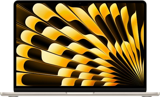 Apple 13-inch MacBook Air: Apple M5 chip with 10‑core CPU and 8‑core GPU, 16GB, 512GB SSD - Starlight - AppleCare+ Included