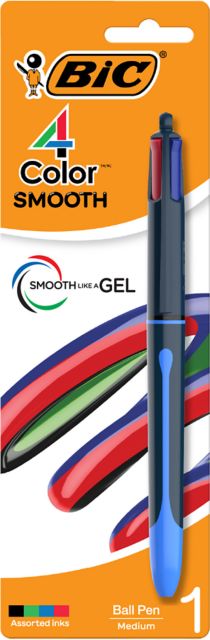 4 COLOR SMOOTH DROP 1PK