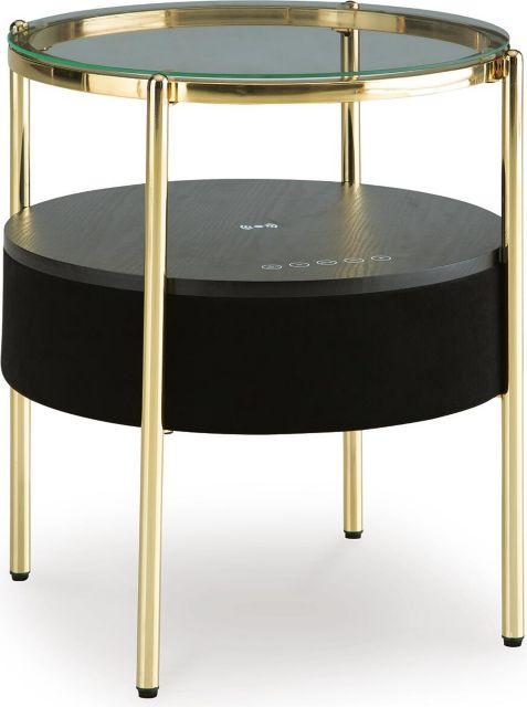 Signature Design by Ashley Nedman Accent Table with Speaker