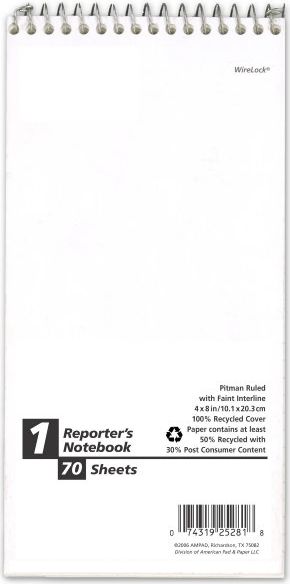 NTBK 4x8 70SH REPORTER PTMN RL