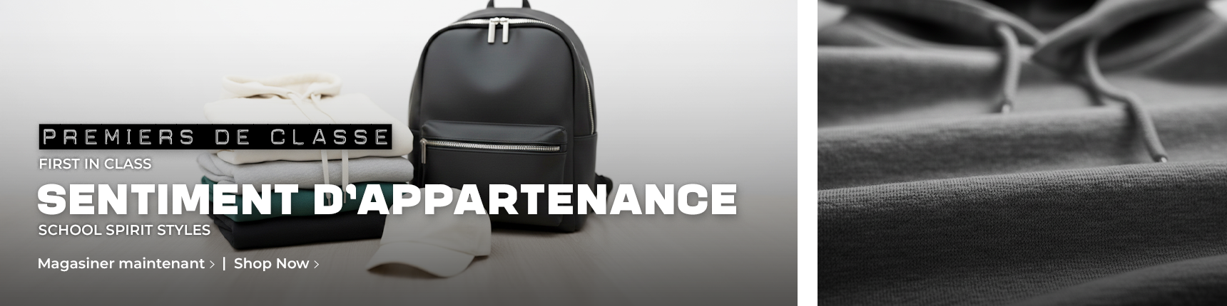 Premiers de classe. Sentiment d'appartenance. 