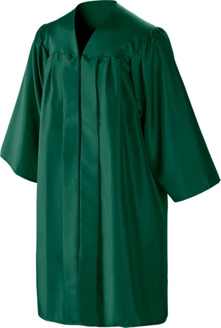 Dark Green Graduation Gown
