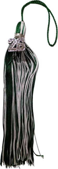 Oakland Community College Deluxe Bling Tassel